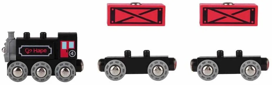 Treno merci a vapore