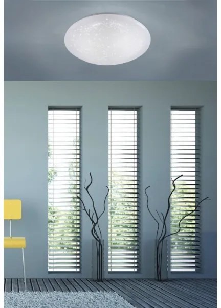 Leuchten Direkt 14122-16 - Plafoniera da bagno a LED con sensore LED/12W/230V IP44