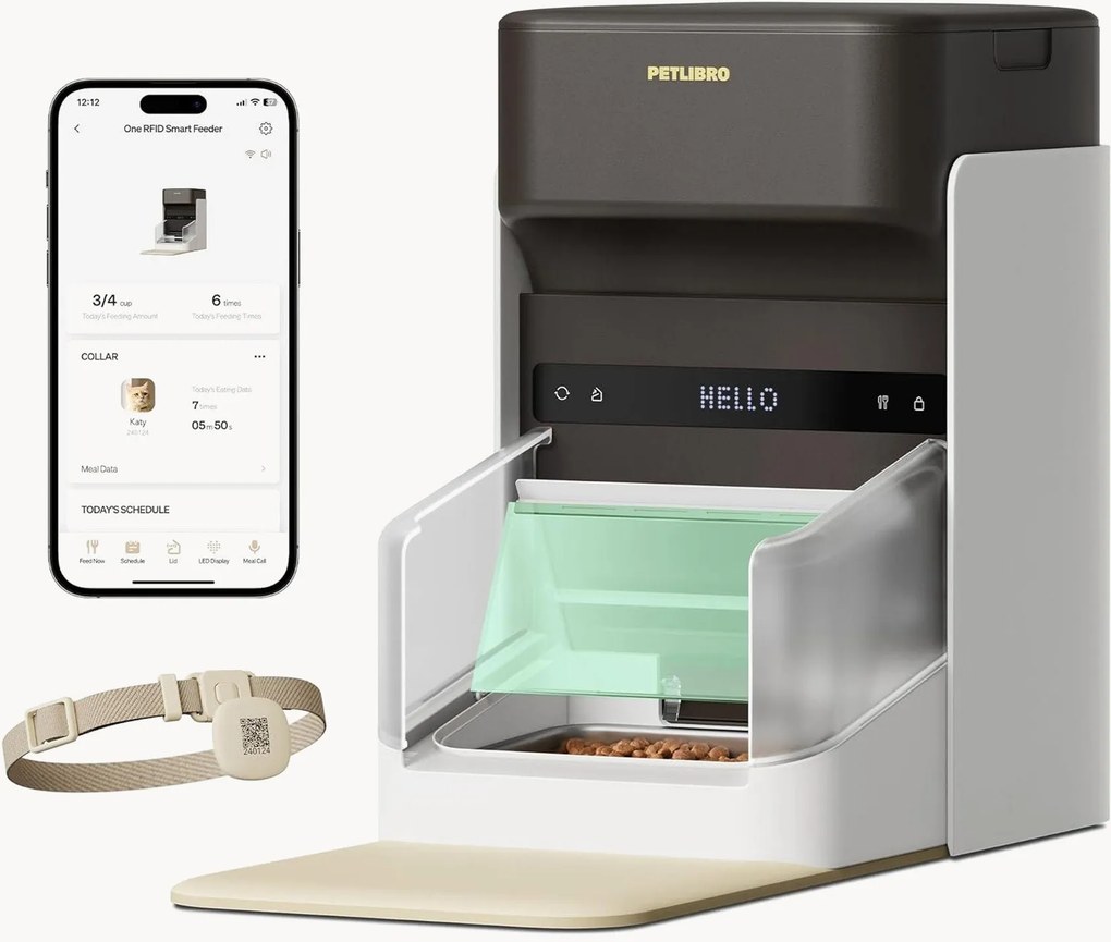 Distributore automatico di cibo per gatti ONE RFID