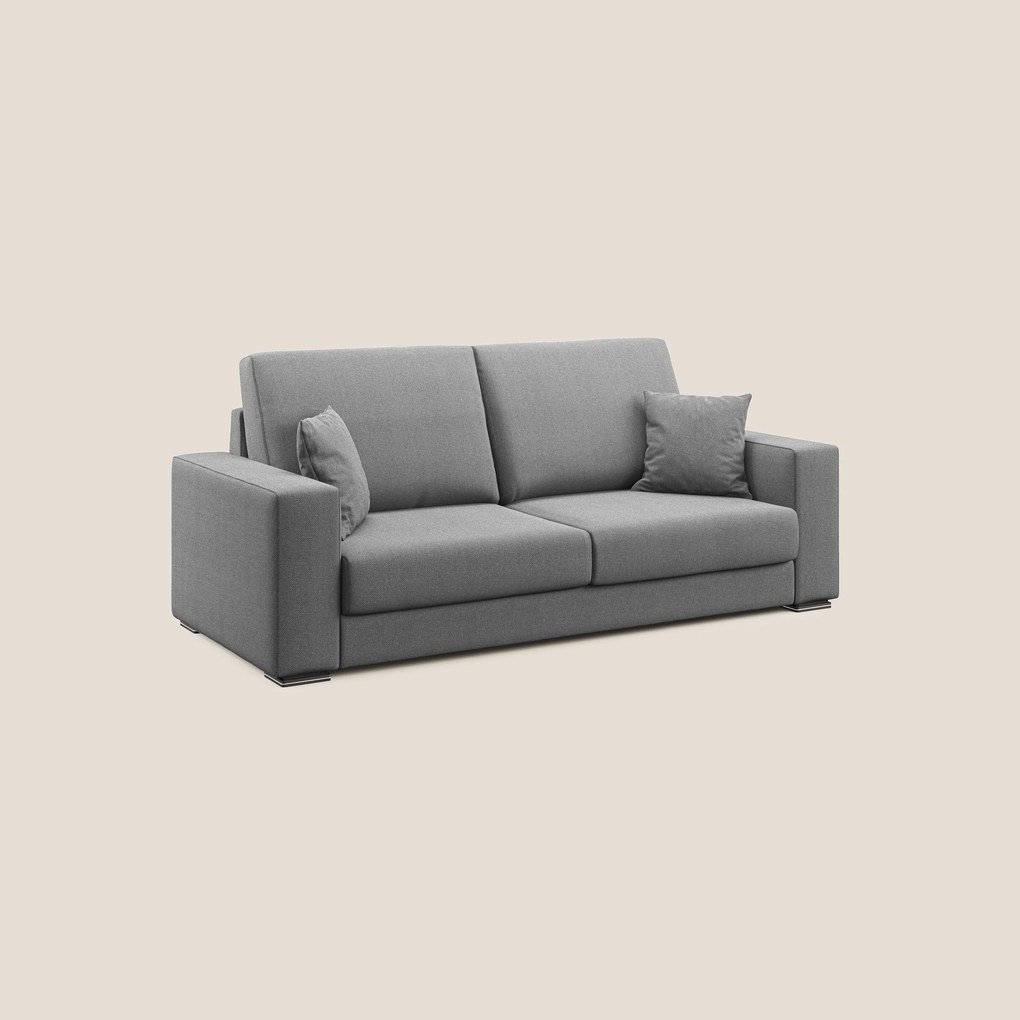 Marte divano in tessuto smacchiabile impermeabile T08 grigio