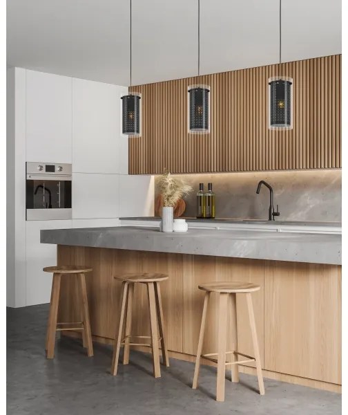 Eglo 900341 - Lampadario a sospensione con filo PINTO TEXTIL 1xE27/10W/230V