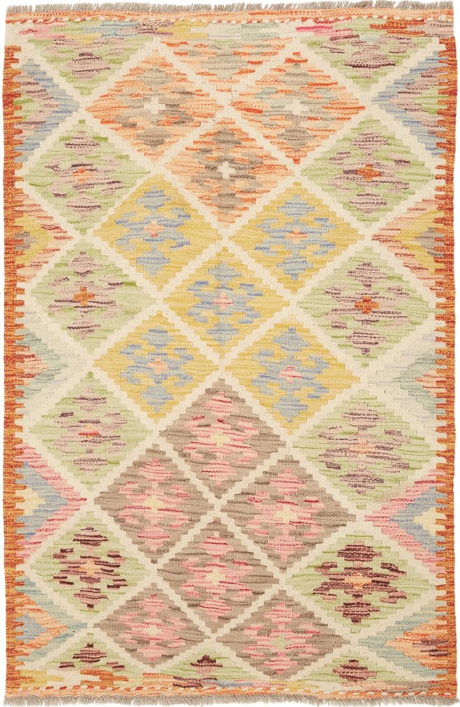 Kilim Tappeto 80 x 130 (Pakistan) Tessuto A Mano
