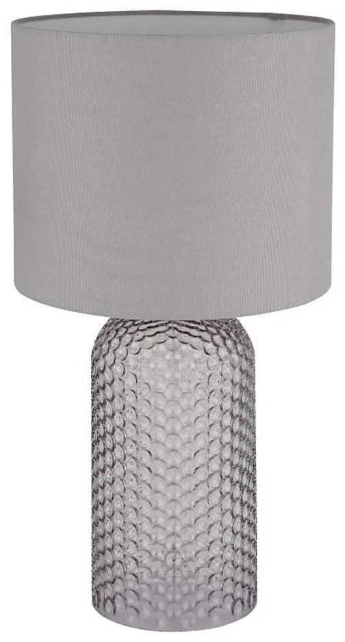 Globo 21735G - Lampada da tavolo SOFIA 1xE27/60W/230V grigio