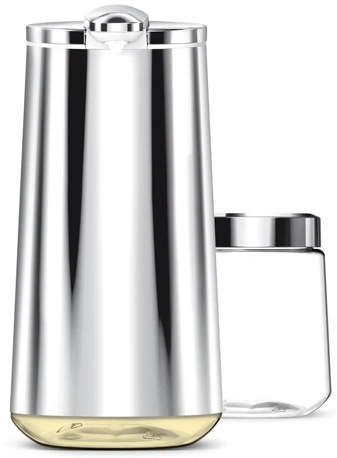 Distributore automatico di sapone in acciaio argentato 266 ml - simplehuman