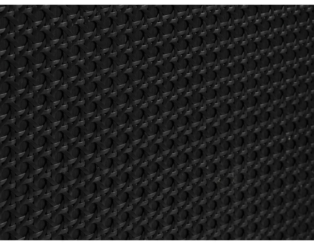 Mobile nero in rovere 80x135 cm Pensacola - Unique Furniture