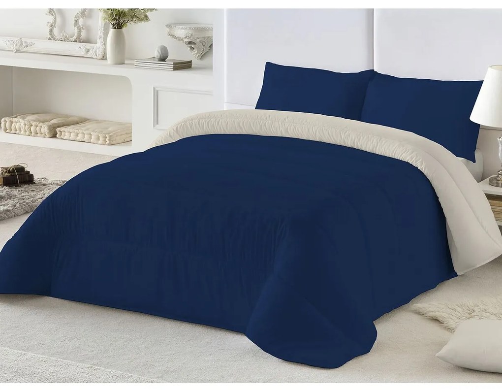 Piumino Letto Naturals   Azzurro Pietra 300 gsm 180 x 260 cm (Singolo) (1 Pezzi)