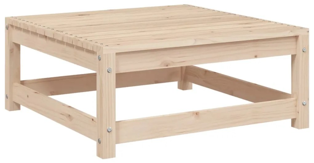 Set divani giardino 6 pz con cuscini in legno massello di pino