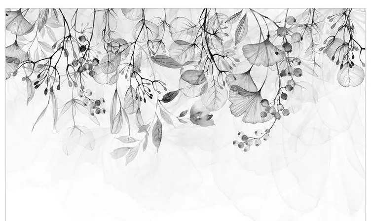 Fotomurale  Foggy Nature  Grey  Larghezza x Altezza Home decor 100x70