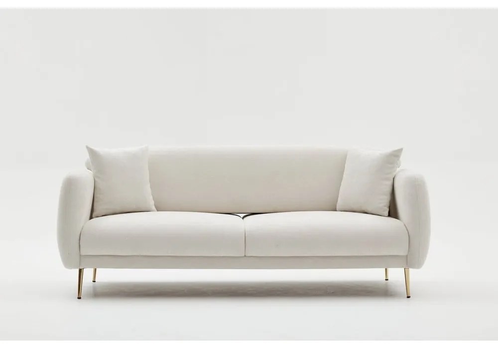 Divano letto bianco 210 cm Simena - Balcab Home