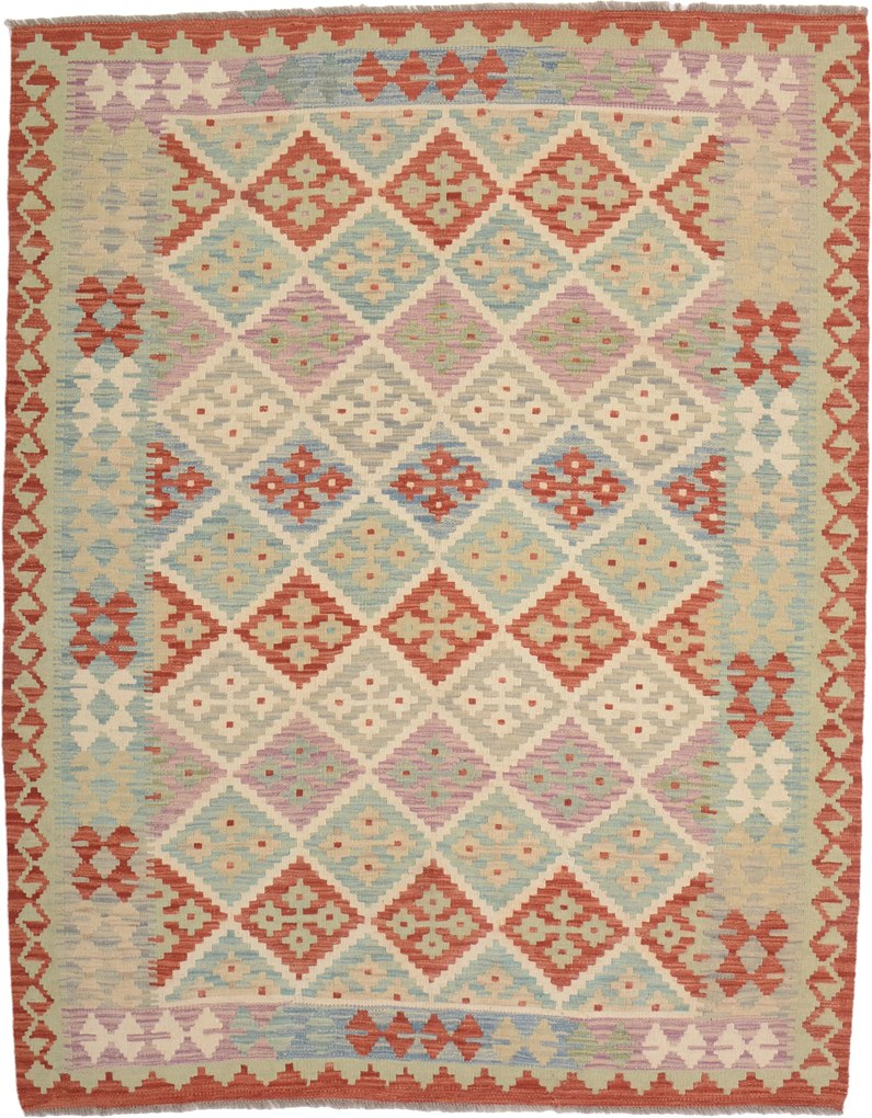 Kilim Tappeto orientale 150x190 (Pakistan) Annodato A Mano