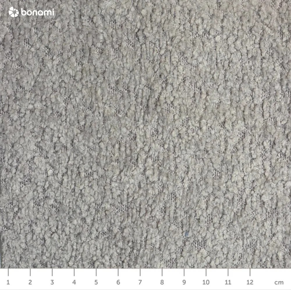 Divano letto in tessuto bouclé grigio 215 cm Patti - Bonami Selection