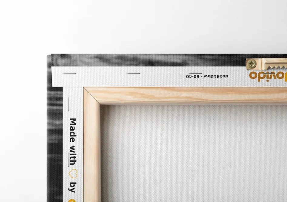 Quadro su tela – Attrezzi da carpentiere in bianco e nero