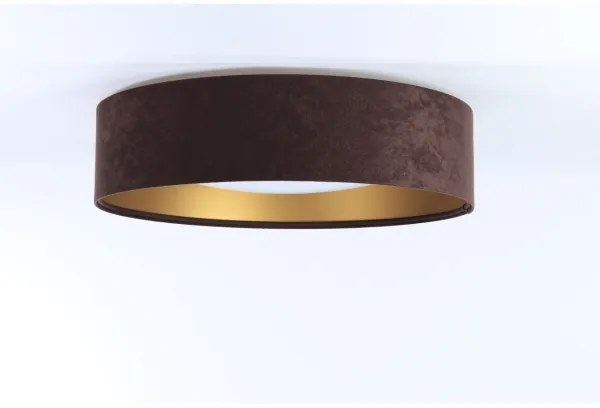 Plafoniera LED dimmerabile SMART GALAXY LED/24W/230V marrone/oro + tc