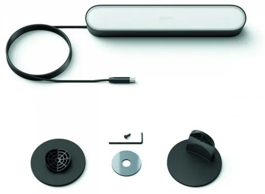 Philips -Estensione LED RGB Lampada da tavolo dimmerabile Hue PLAY LED/6W/230V nero