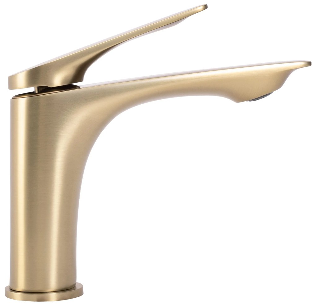 Rubinetto da bagno Rea AVALON brush gold Low