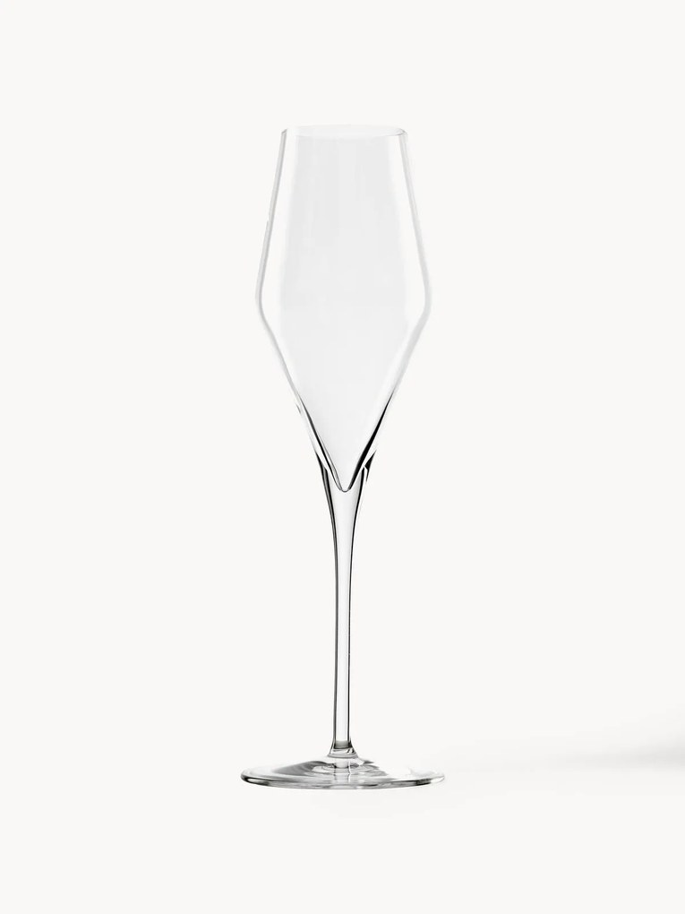 Flute champagne in cristallo Quatrophil 6 pz