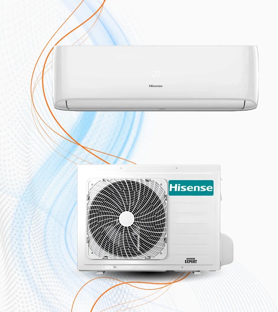 Climatizzatore Hisense Easy Smart Inverter R-32 WiFi, 9.000