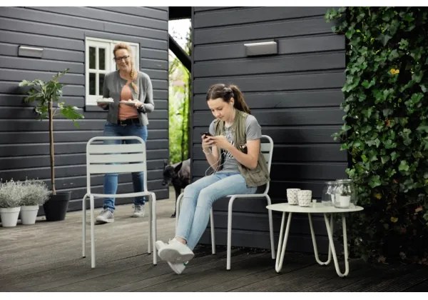 Philips 16483/93/P3 - Applique a LED da esterno BUSTAN 2xLED/4,5W IP44