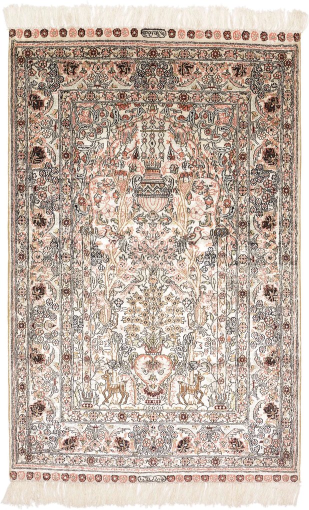 Hereke Tappeto 120 x 80 (Cina) Annodato A Mano