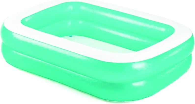 PISCINA GONFIABILE FAMILY RETTANGOLARE 2 ANELLI +6 ANNI cm.200x146x48h peso Kg.3,300 (art.54005) BESTWAY