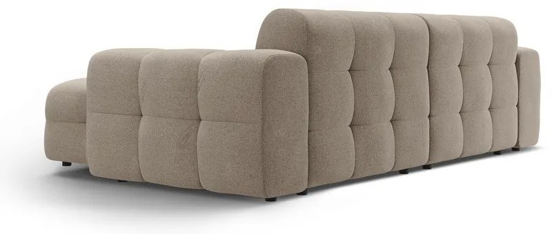 Divano angolare marrone (con penisola a destra/con chaise lounge) Kendal – Micadoni