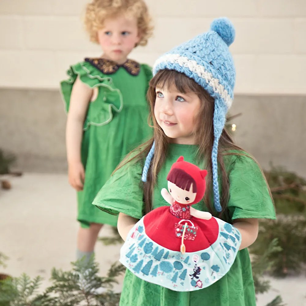 Lilliputiens - Pupazzo da racconto reversibile - Cappuccetto Rosso