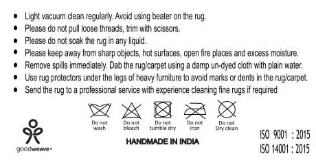 Tappeto in lana crema 160x230 cm Mango - House Nordic