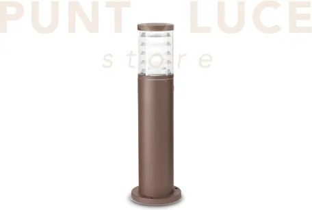 Tronco paletto 1 luce attacco e27 h.40,5cm ip65 coffee