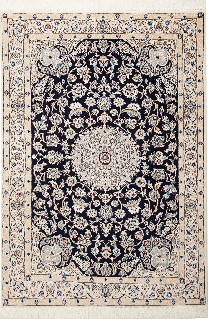 Nain Tappeto persiano 110 x 150 (Iran) Annodato A Mano