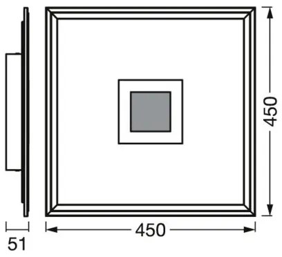Ledvance- LED RGBW Plafoniera dimmerabile SMART+ PLANON LED/24W/230V Wi-Fi