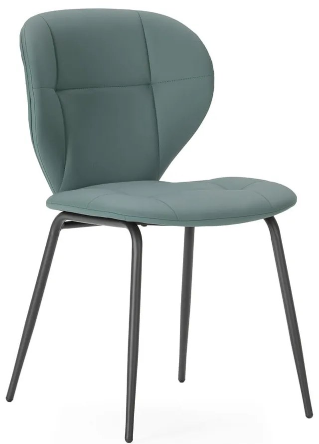 Set di sedie da pranzo verde scuro 2 pz Maura - Marckeric