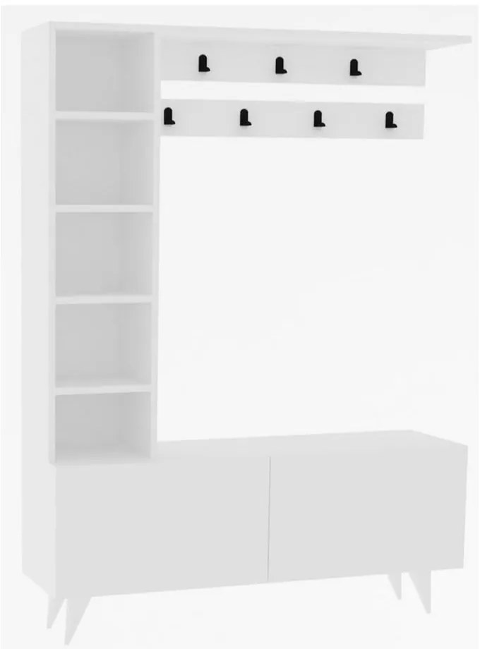 Set da corridoio bianco Bahar - Kalune Design