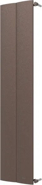 Termoarredo bagno DE'LONGHI 185.2x36.2 cm interasse 1800 mm marrone serie Palace