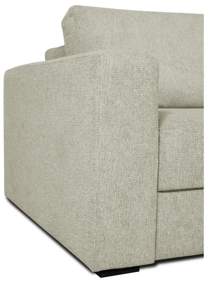 Divano letto beige 238 cm Resmo - Scandic
