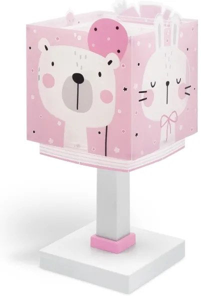 Dalber 63111NS - Lampada LED per bambini BABY JUNGLE 1xG4/4W/230V rosa