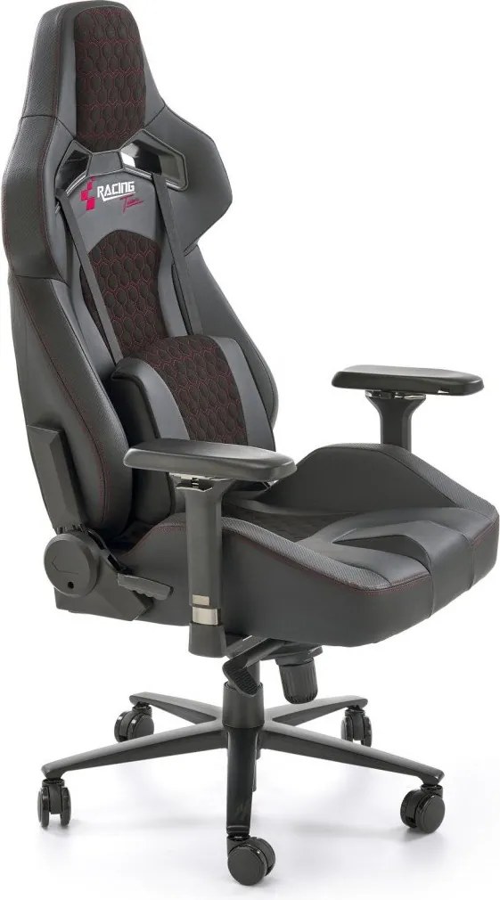 Sedia da ufficio Baldur in grigio/nero - H134 cm