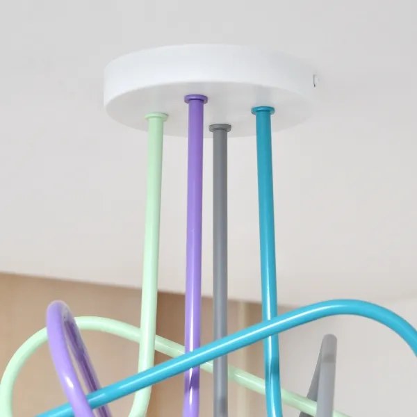 Plafoniera LED OXFORD 4xE27/10W/230V