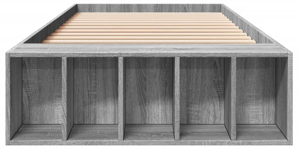 Giroletto grigio sonoma 90x190 cm in legno multistrato