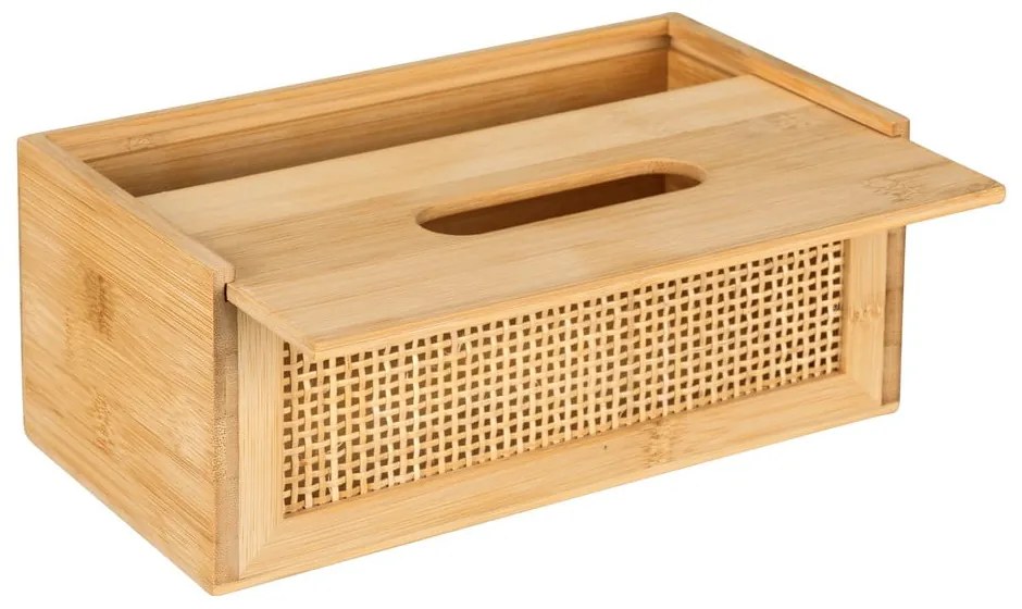 Scatola per fazzoletti in rattan-bambù Allegre - Wenko