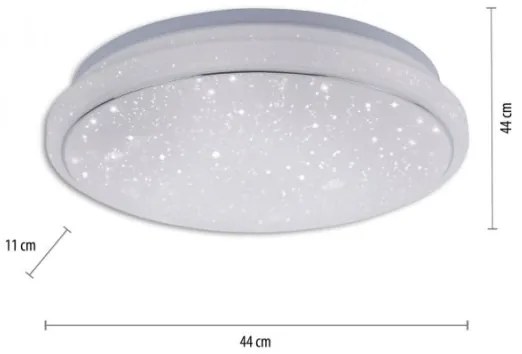 Leuchten Direkt 14743-16 - Luce LED RGB Dimmerabile JUPI LED/28W/230V + TC