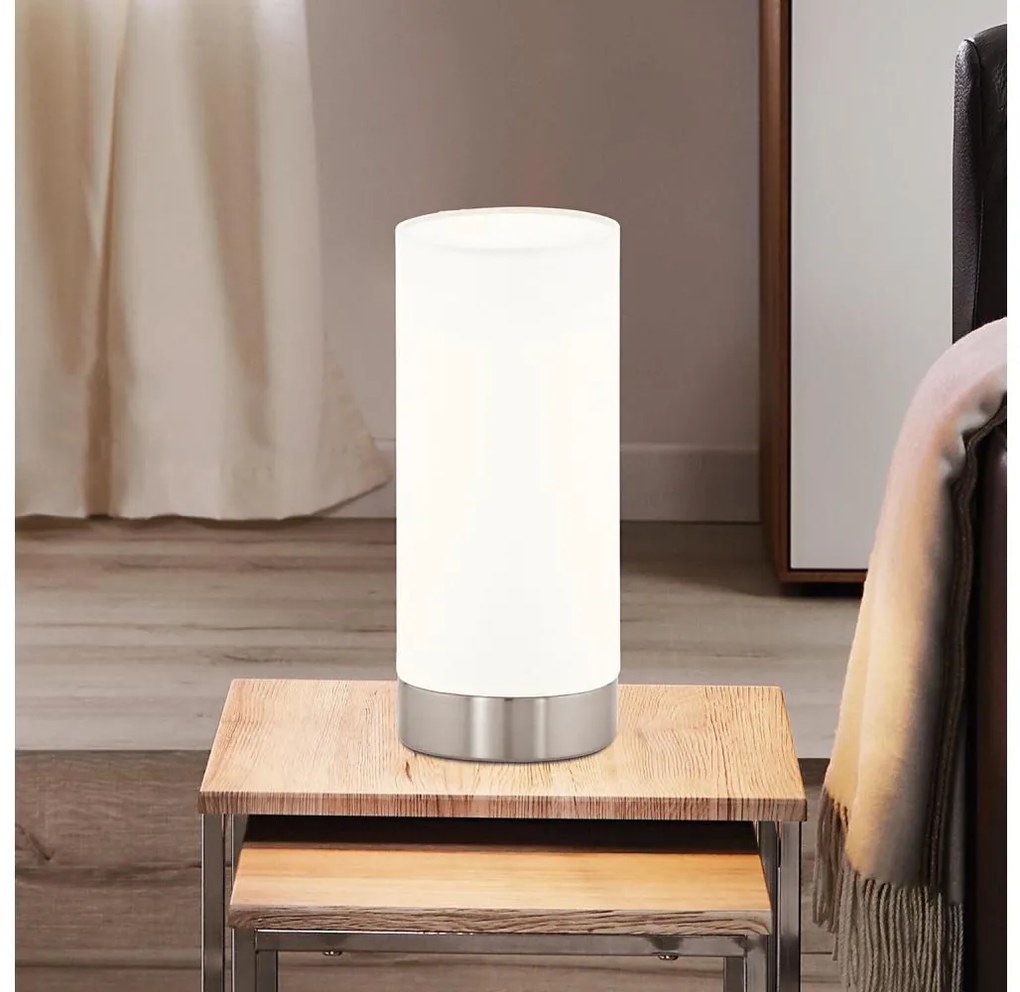 Eglo 95775 - Lampada da tavolo DAMASCO 1 1xE27/60W/230V