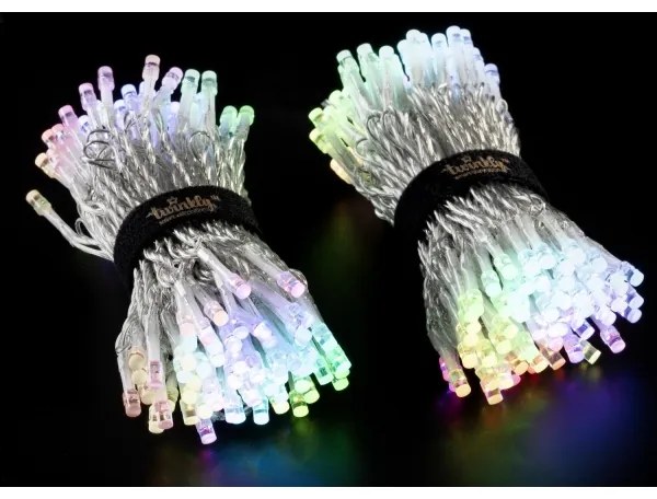 Twinkly TWS250SPP-TEU - LED RGBW da esterno Catena natalizia 250xLED 23,5m IP44 Wi-Fi