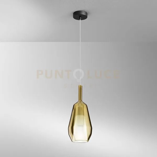 Vetro pirex oro con cavo e connettore 16x38cm base di attacco acqui...