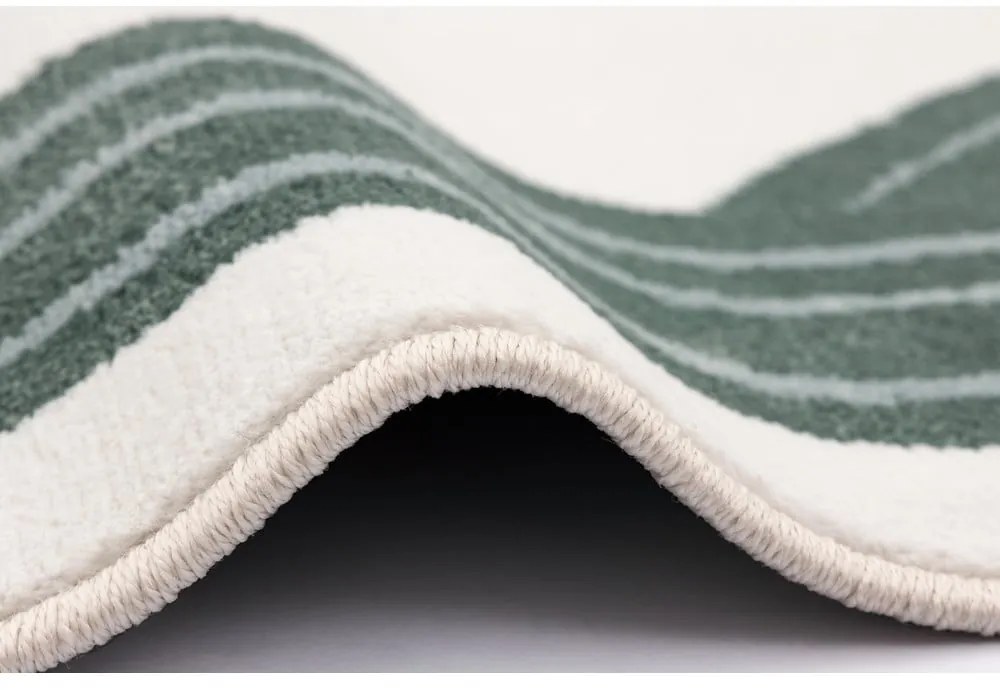 Tappeto per bambini verde e avorio 160x230 cm Cacto Malachite – FD