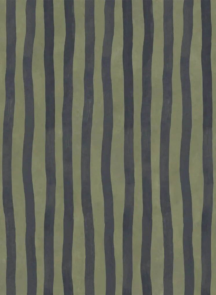 House of Hackney Carta da parati Artists Stripe - Laurustine/ Galaxias