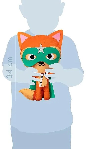 Little Couz'in - Sasha la volpe - Cucito per bambini