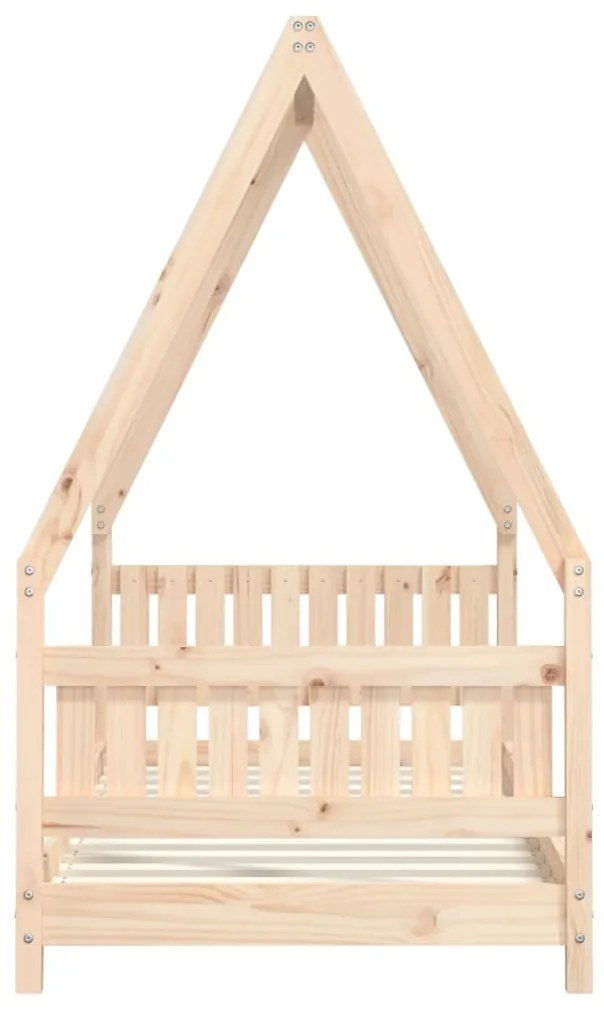 Giroletto per bambini 80x160 cm in legno massello di pino