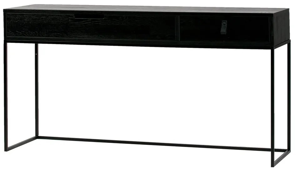 Consolle in rovere nero Silas - WOOOD