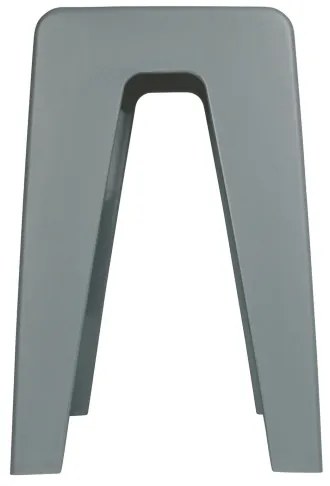 WENKO 22944100 - Sgabello KUMBA 38x47 cm grigio