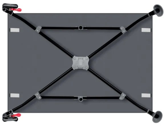 Lionelo - Lettino da viaggio LAURA Grigio Cemento